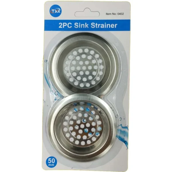 Sink Strainer 2PC Ø7.5cm