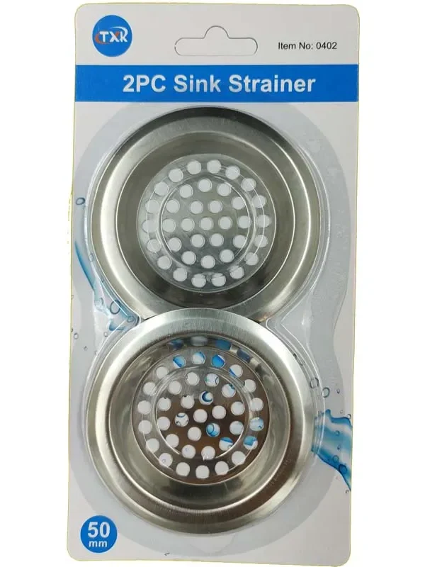 Sink Strainer 2PC Ø7.5cm