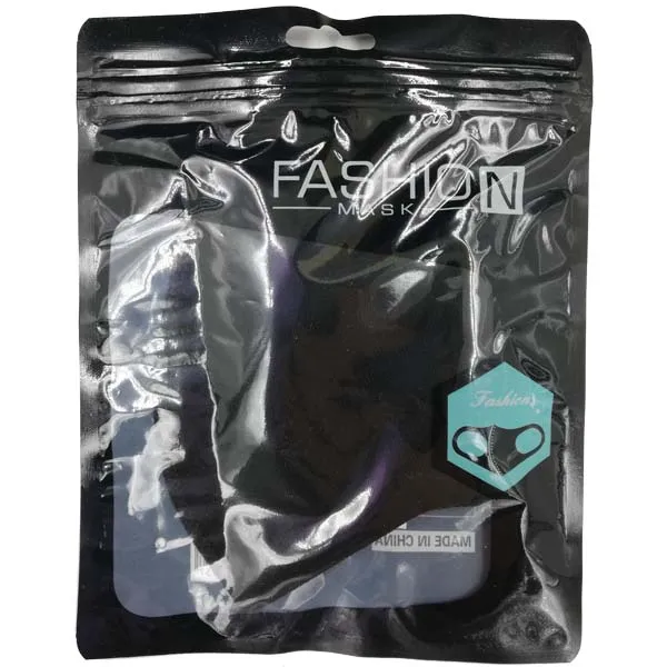 Face Mask Black Cotton